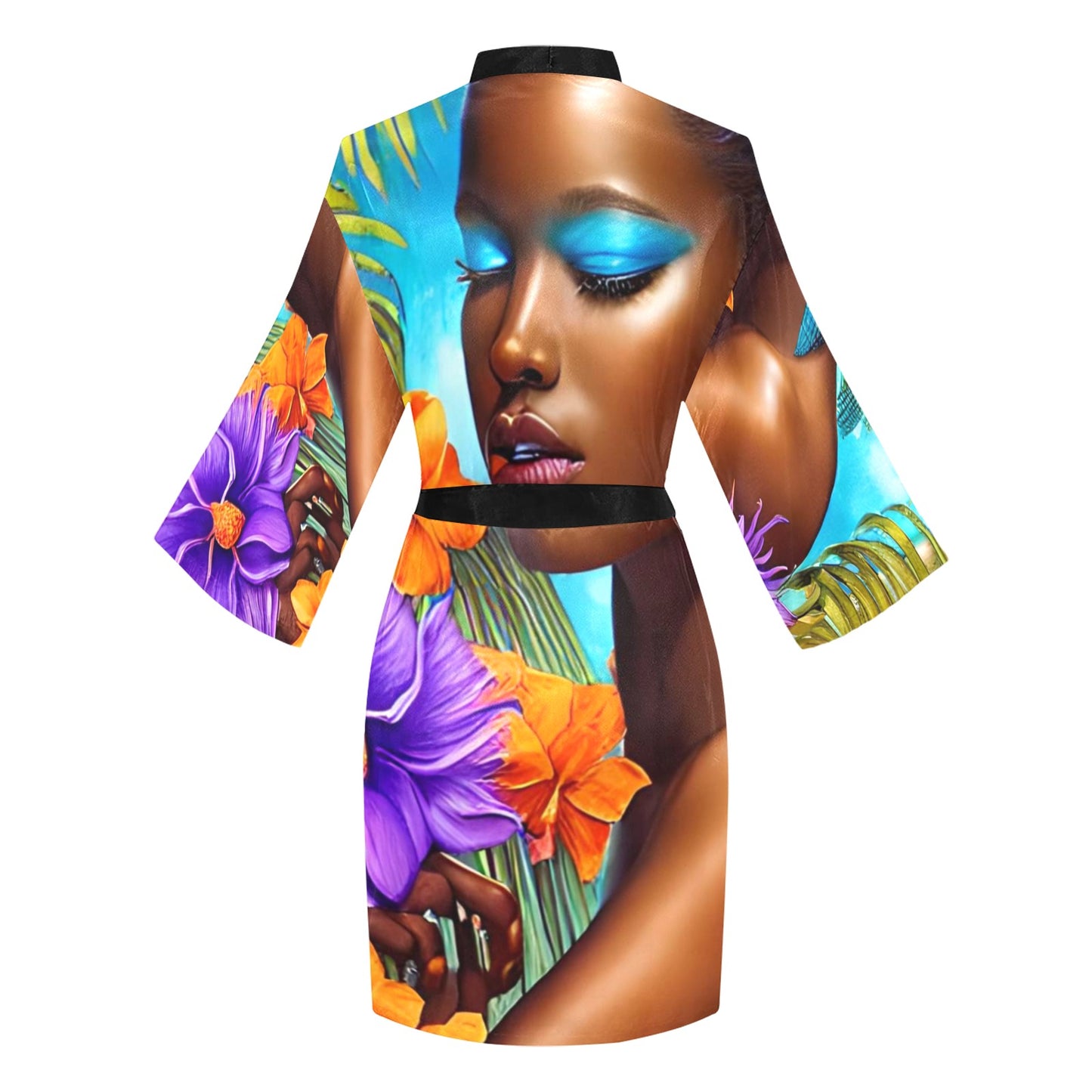Custom Ladies Kimono Robe