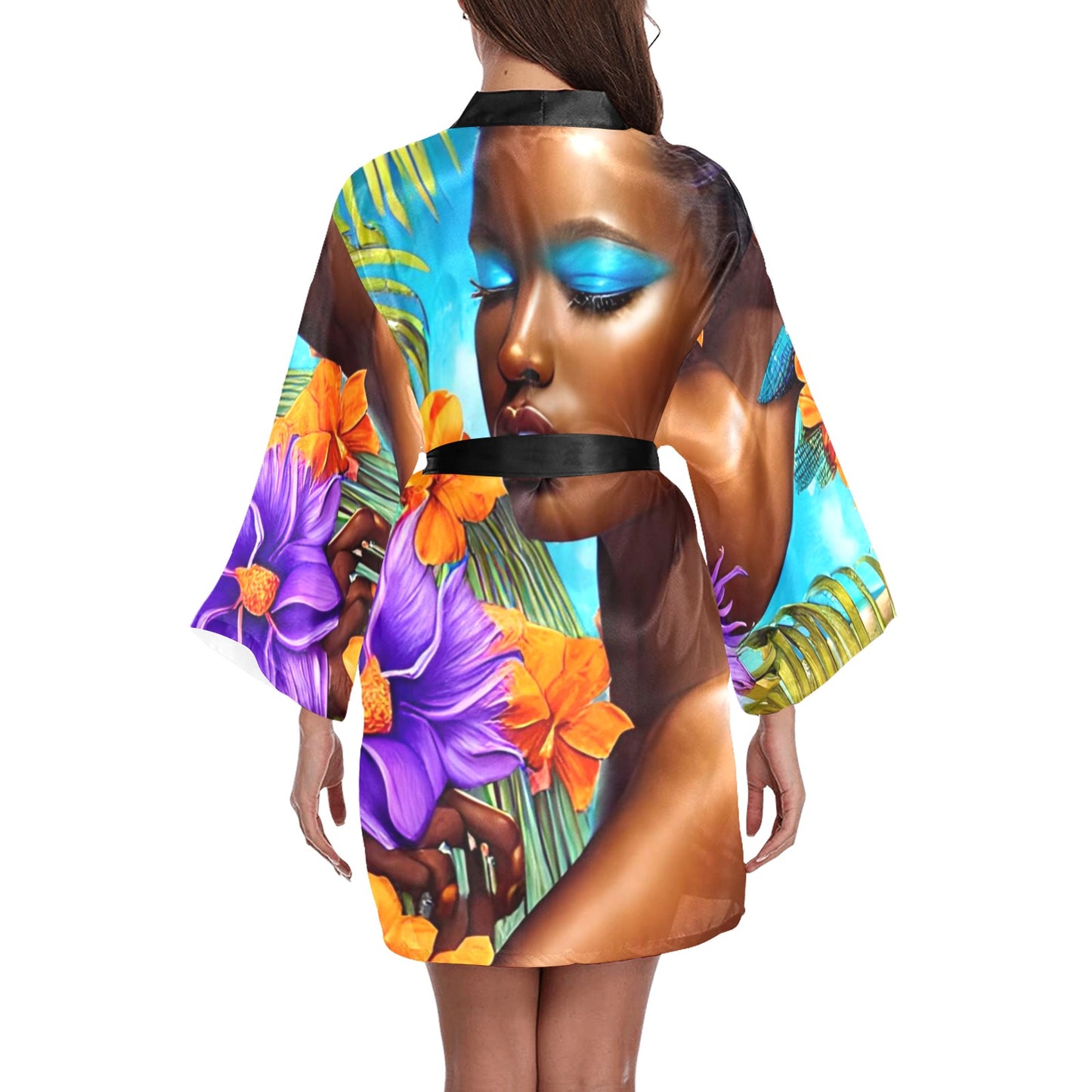 Custom Ladies Kimono Robe