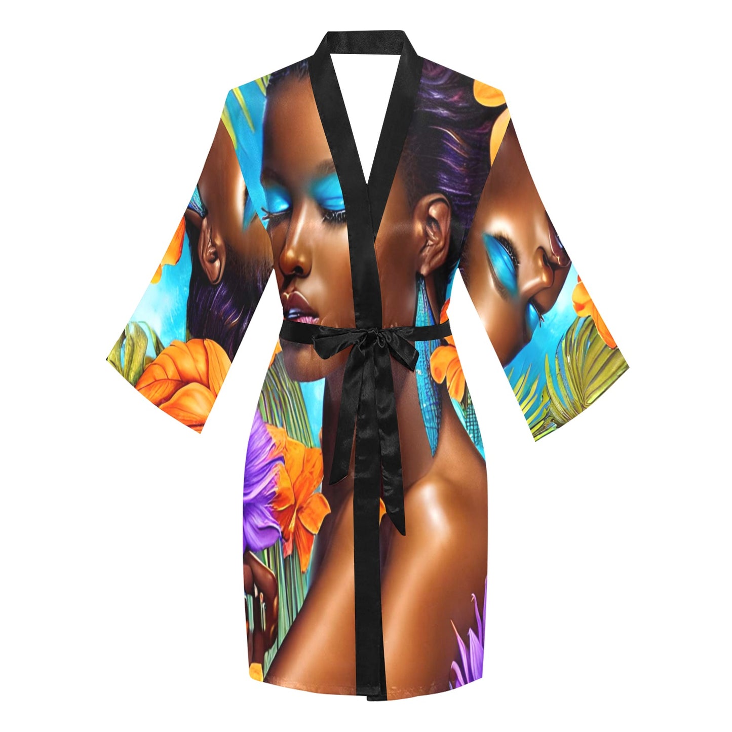 Custom Ladies Kimono Robe