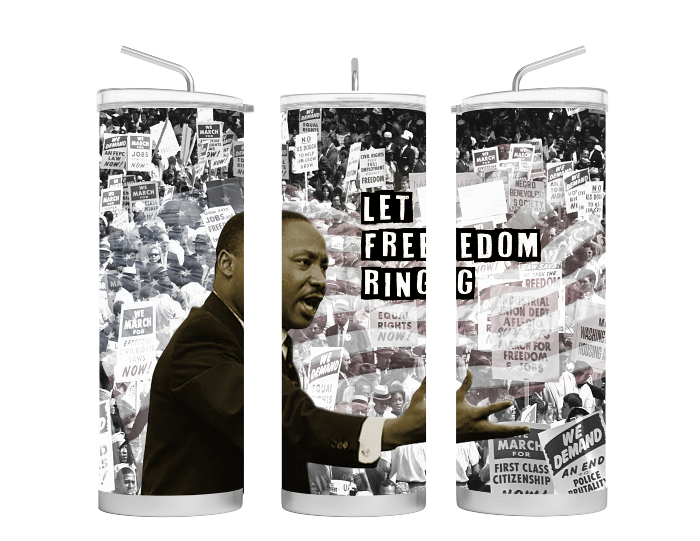 Let Freedom Ring Tumbler