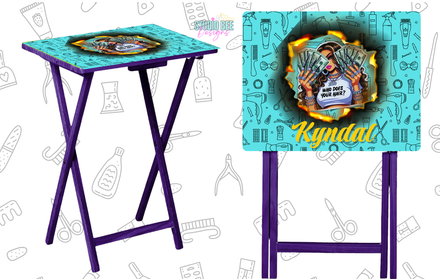 Personalized Tray Table