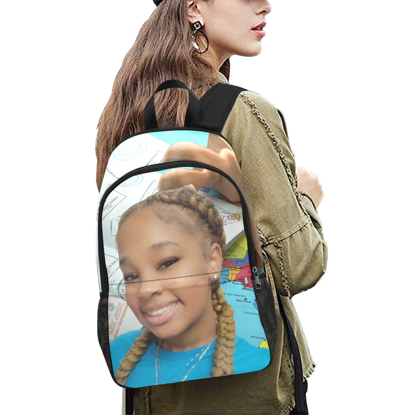 Photo Backpack with Side Pocket (Adult)