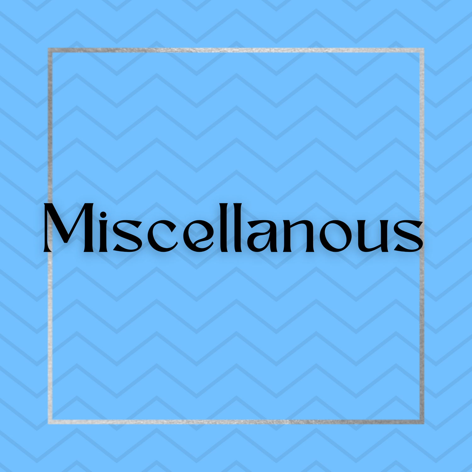 Miscellaneous