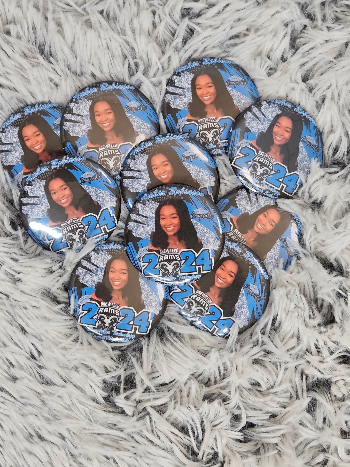 Grad Buttons