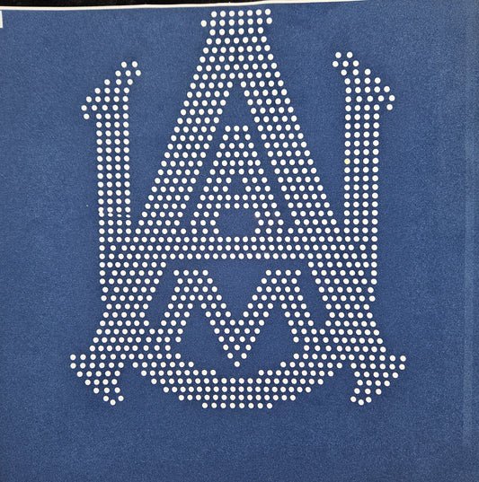 Alabama A&M Rhinestone Template