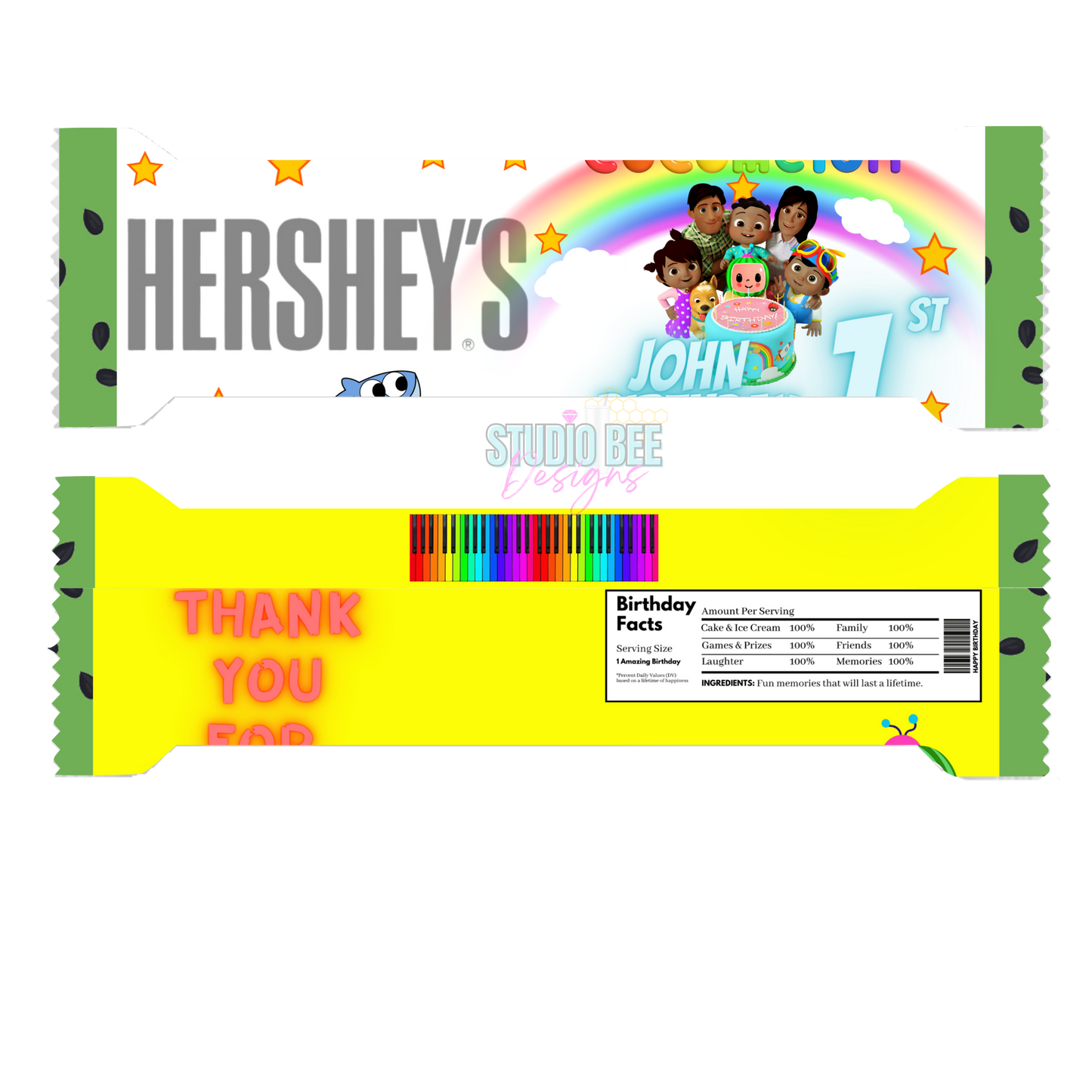 Custom Hershey Bars