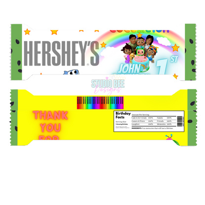 Custom Hershey Bars