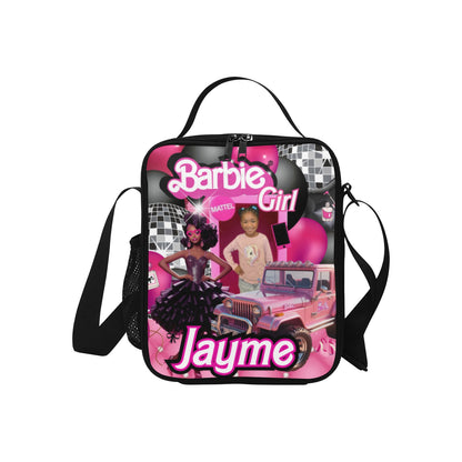 Personalized Barbie Lunchbox