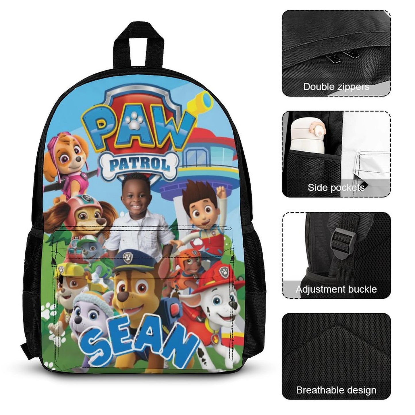 Three Piece Character Backpack Combo