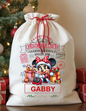 Personalized Character Santa Sacks