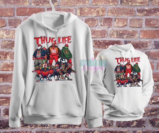 Holiday Thug Life Hoodie