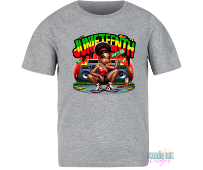 Juneteenth Boombox Tee
