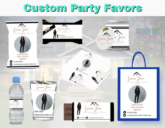 Real Estate/Realtor Party Favors