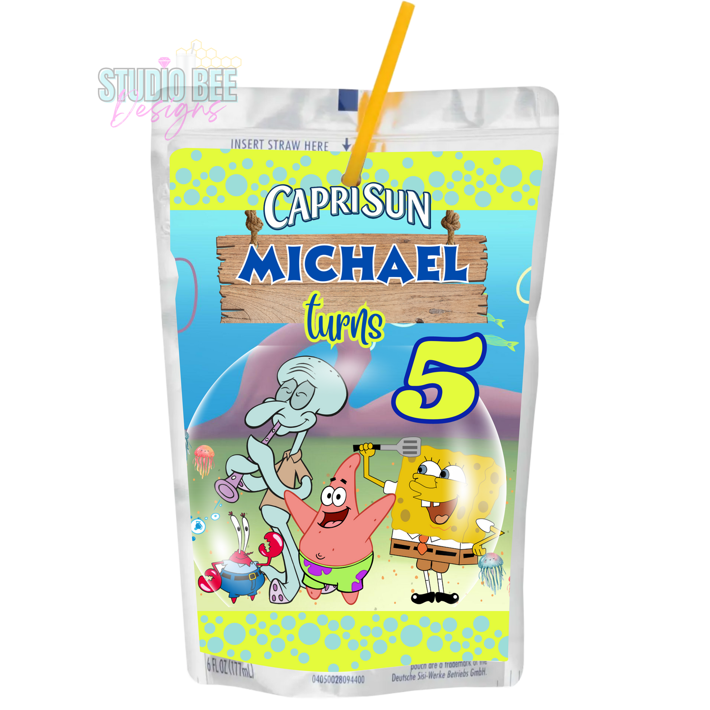 Custom Juice Pouches