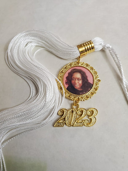 Personalized 2026 Graduation Tassel with Photo | Custom Grad Keepsake | Senior Class of 2026 Tassel CharmPersonalized 2026 Graduation Photo Tassel