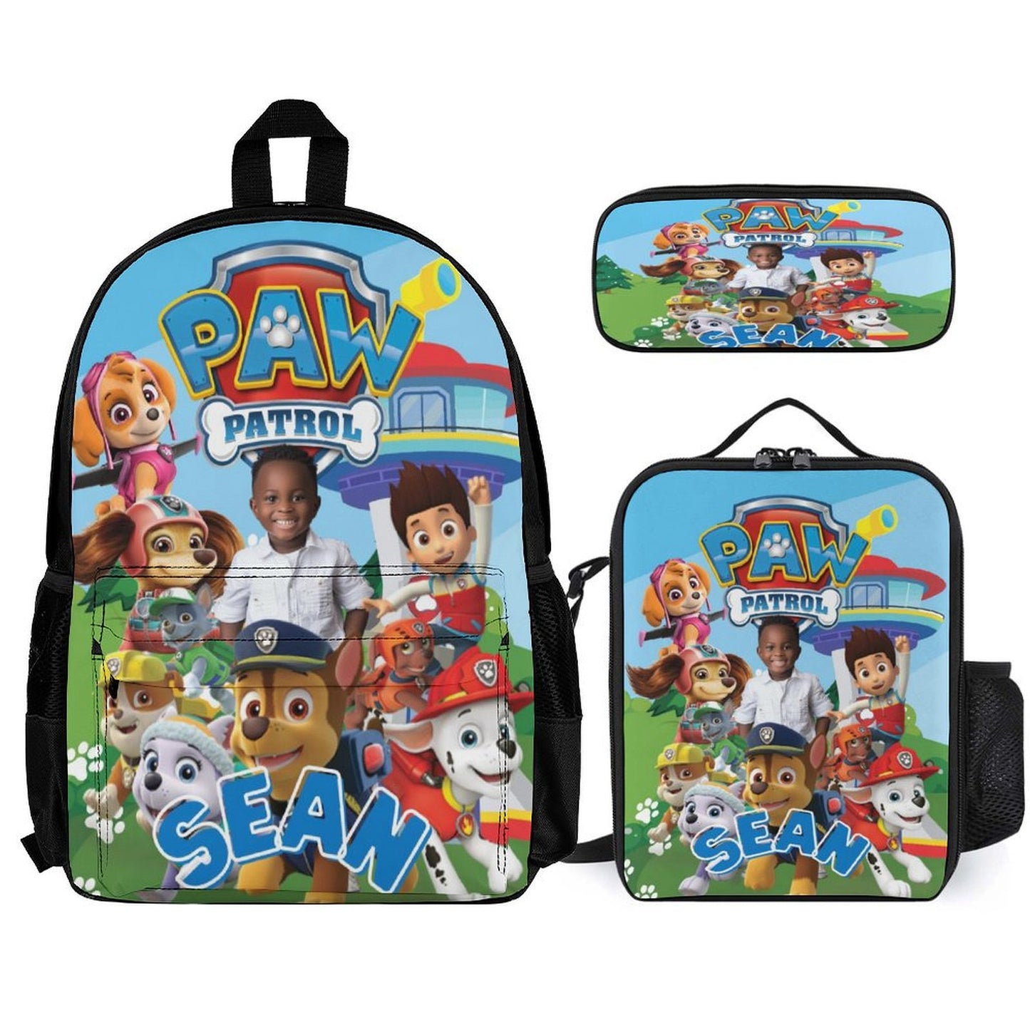 Three Piece Character Backpack Combo