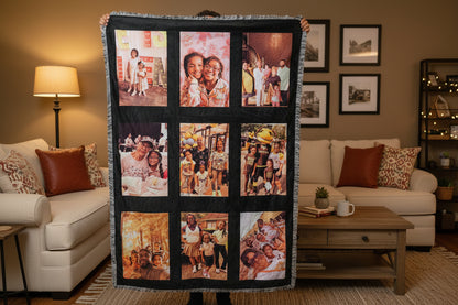 🛋️ Personalized Photo Blanket